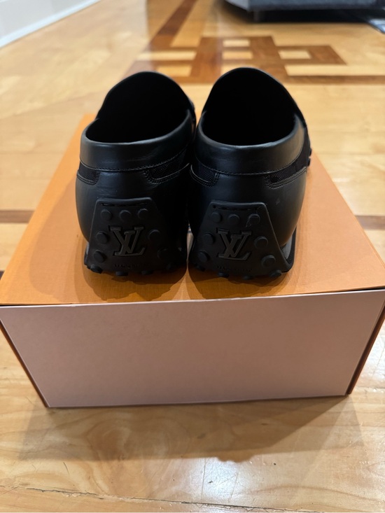 Louis Vuitton Black Monogram Casual Tassel Loafers main image 5
